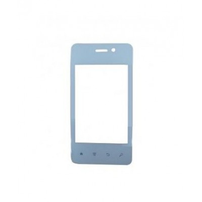 Replacement Front Glass For Spice Mi356 Smart Flo Mettle 3.5x Black By - Maxbhi.com