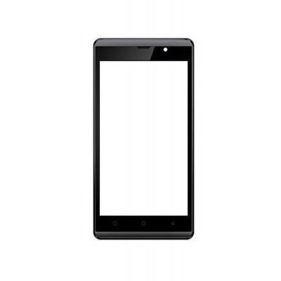 Replacement Front Glass For Intex Cloud Breeze Black By - Maxbhi.com