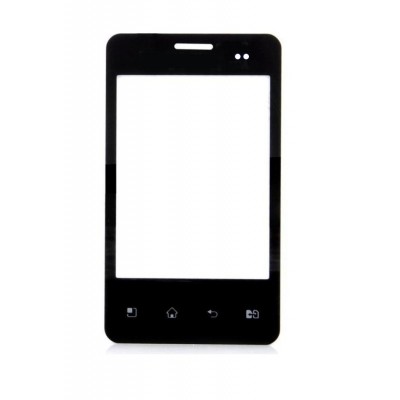 Replacement Front Glass For Lg Optimus L3 E405 Black By - Maxbhi.com