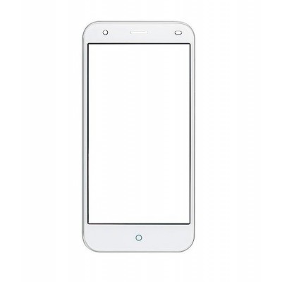 Replacement Front Glass For Lyf Water 2 Black By - Maxbhi.com