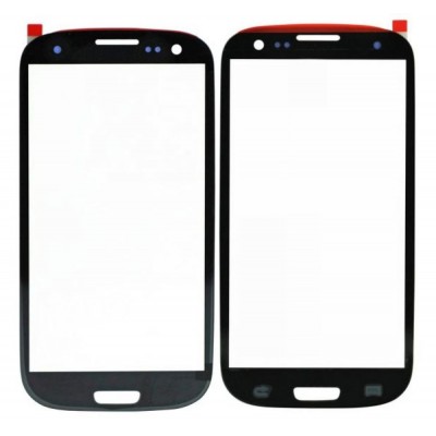 Replacement Front Glass For Samsung Galaxy S Iii I747 Black By - Maxbhi Com