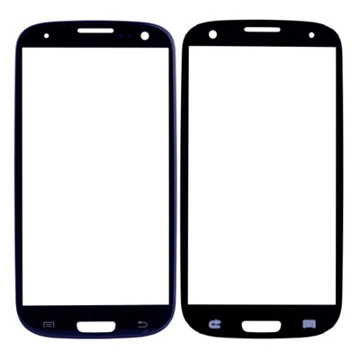 Replacement Front Glass For Samsung Galaxy S Iii I747 Blue By - Maxbhi Com