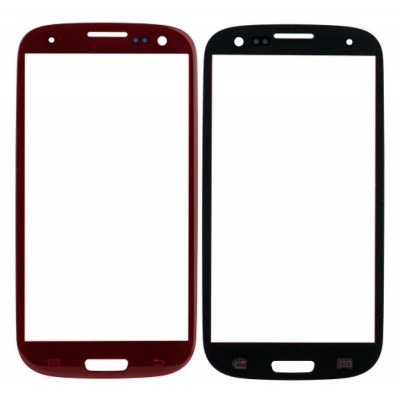 Replacement Front Glass For Samsung Galaxy S Iii I747 Red By - Maxbhi Com