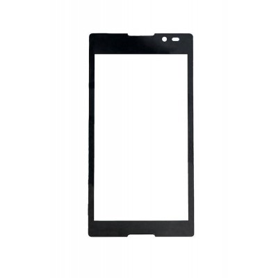 Replacement Front Glass For Sony Ericsson Xperia C C2304 Purple By - Maxbhi.com