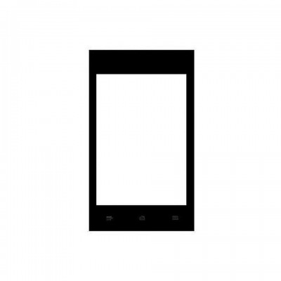 Replacement Front Glass For Spice Xlife 350 Black By - Maxbhi.com