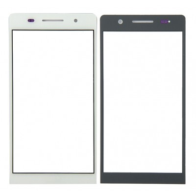 Replacement Front Glass For Huawei Ascend P6 White By - Maxbhi Com