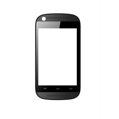 Replacement Front Glass For Intex Aqua T2 Black By - Maxbhi.com