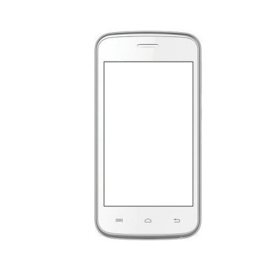 Replacement Front Glass For Intex Cloud Y12 White By - Maxbhi.com