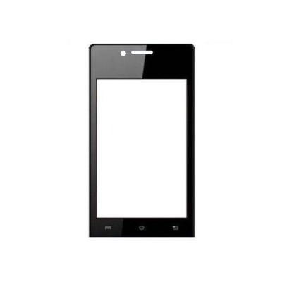Replacement Front Glass For Lava Iris 370 Blue By - Maxbhi.com