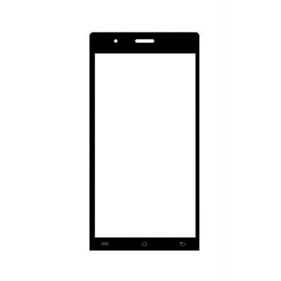 Replacement Front Glass For Lava Iris Icon White By - Maxbhi.com