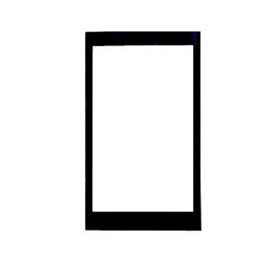 Replacement Front Glass For Micromax A082 Black By - Maxbhi.com