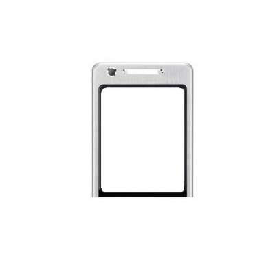 Replacement Front Glass For Sony Ericsson P1 Black By - Maxbhi.com