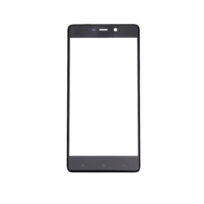 Replacement Front Glass For Xiaomi Redmi 4 Prime Black By - Maxbhi.com