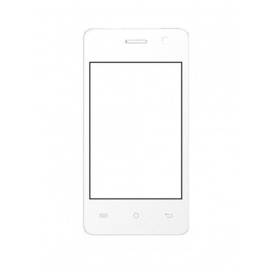 Replacement Front Glass For Intex Aqua V2 White By - Maxbhi.com