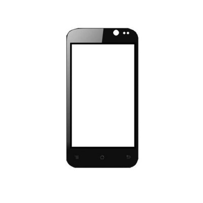 Replacement Front Glass For Karbonn A8 Black By - Maxbhi.com
