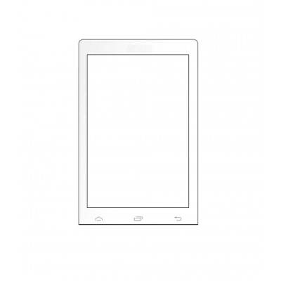 Replacement Front Glass For Lava C81 White By - Maxbhi.com