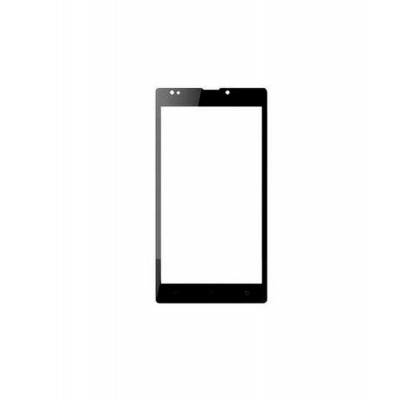 Replacement Front Glass For Lava Iris Fuel 20 Black By - Maxbhi.com