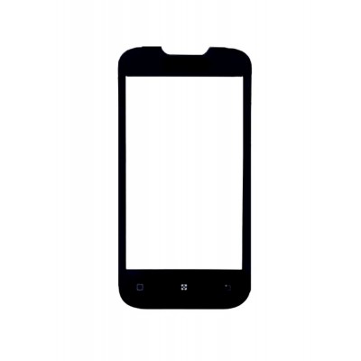 Replacement Front Glass For Lenovo A690 Black By - Maxbhi.com