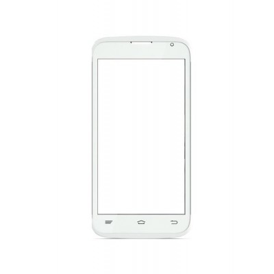 Replacement Front Glass For Obi Fox S453 White By - Maxbhi.com