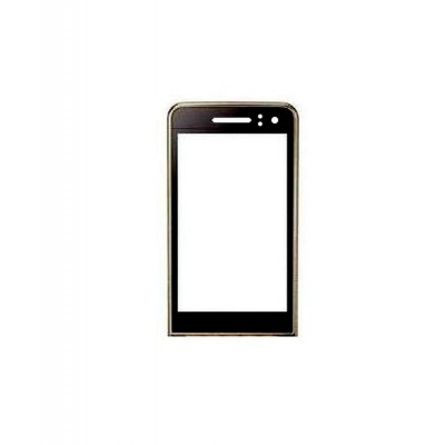 Replacement Front Glass For Samsung Galaxy Golden Black By - Maxbhi.com