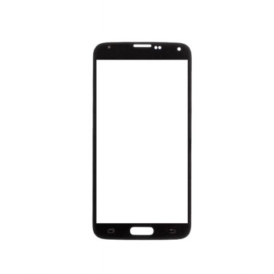 Replacement Front Glass For Samsung Galaxy S5 Plus Smg901f Black By - Maxbhi.com