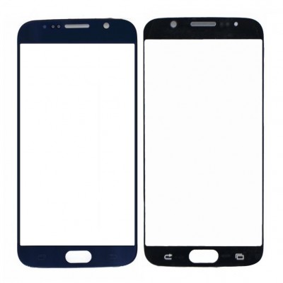 Replacement Front Glass For Samsung Galaxy S6 64gb Black By - Maxbhi Com