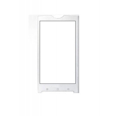 Replacement Front Glass For Sony Ericsson Xperia X10 White By - Maxbhi.com