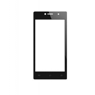 Replacement Front Glass For Spice Mi451 3g Black By - Maxbhi.com