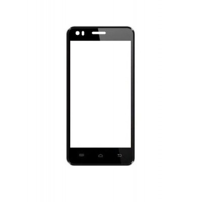 Replacement Front Glass For Hitech Air A6 Black By - Maxbhi.com