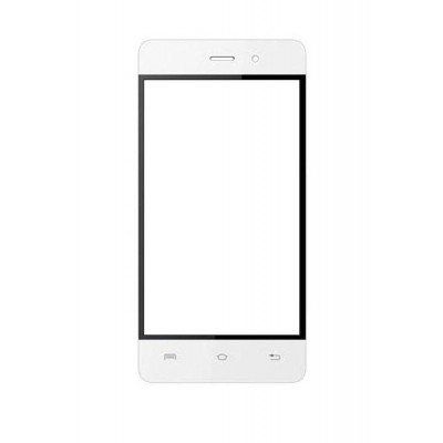 Replacement Front Glass For Lava Iris Fuel F1 Mini White By - Maxbhi.com