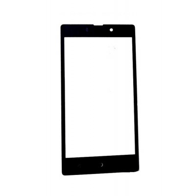 Replacement Front Glass For Lyf Wind 7 Black By - Maxbhi.com