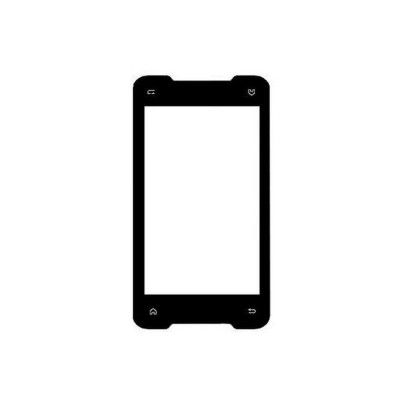 Replacement Front Glass For Micromax X650 Black By - Maxbhi.com