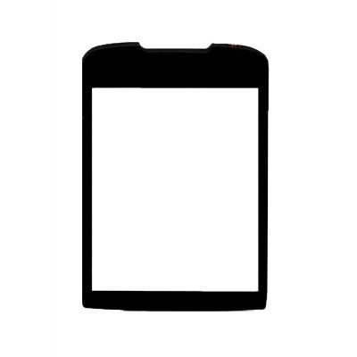 Replacement Front Glass For Samsung Corby Ii S3850 Black By - Maxbhi.com