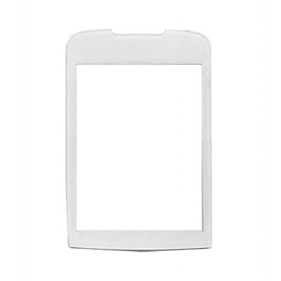 Replacement Front Glass For Samsung Corby Ii S3850 White By - Maxbhi.com
