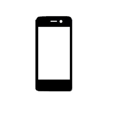 Replacement Front Glass For Spice Xlife Mi431q Lite Black By - Maxbhi.com