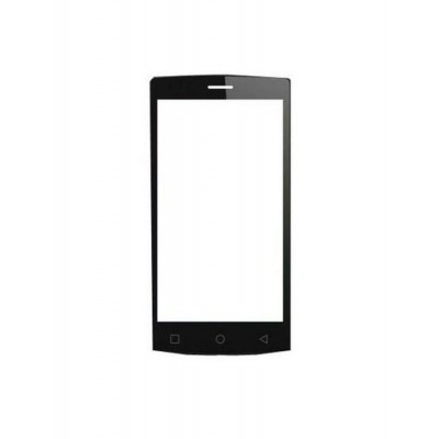 Replacement Front Glass For Videocon Infinium Z45 Nova Plus Black By - Maxbhi.com