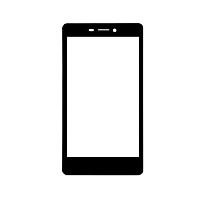 Replacement Front Glass For Gionee M3 Mini Black By - Maxbhi.com