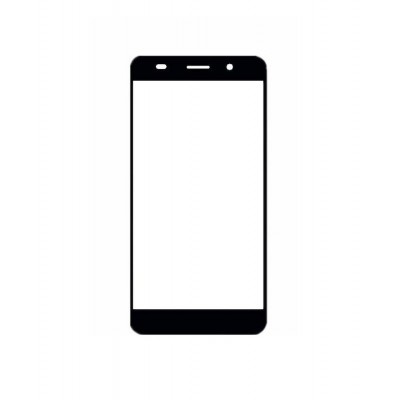 Replacement Front Glass For Huawei Y6 Pro Grey By - Maxbhi.com