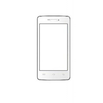 Replacement Front Glass For Iball Andi4 Ips Tiger 1gb Ram White By - Maxbhi.com