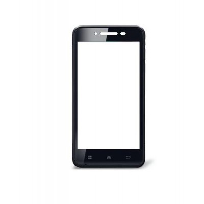 Replacement Front Glass For Iball Andi 4.5z Black By - Maxbhi.com
