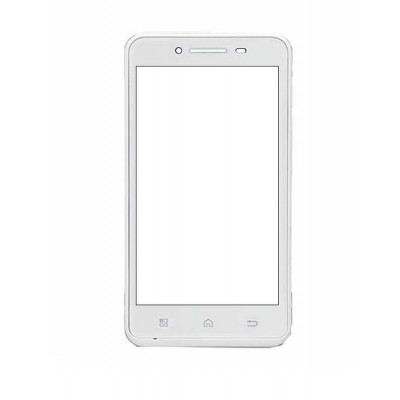 Replacement Front Glass For Iball Andi 4.5z White By - Maxbhi.com