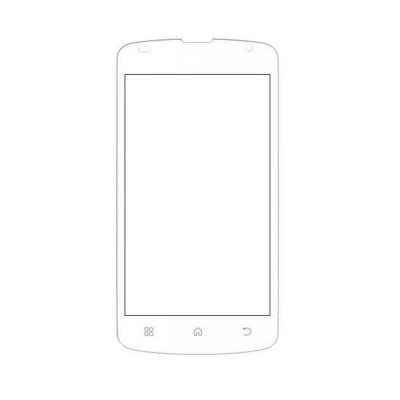 Replacement Front Glass For Intex Aqua Superb White By - Maxbhi.com