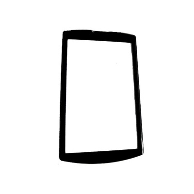 Replacement Front Glass For Samsung I8910 Omnia Hd Black By - Maxbhi.com