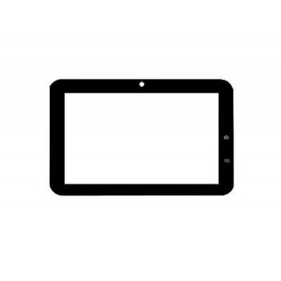 Replacement Front Glass For Hcl Me Tab Y2 Black By - Maxbhi.com