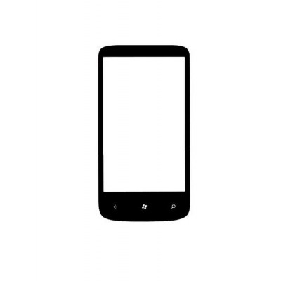 Replacement Front Glass For Htc 7 Mozart White By - Maxbhi.com