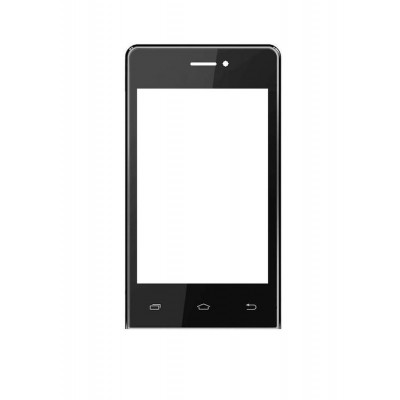 Replacement Front Glass For Intex Aqua V4 White By - Maxbhi.com