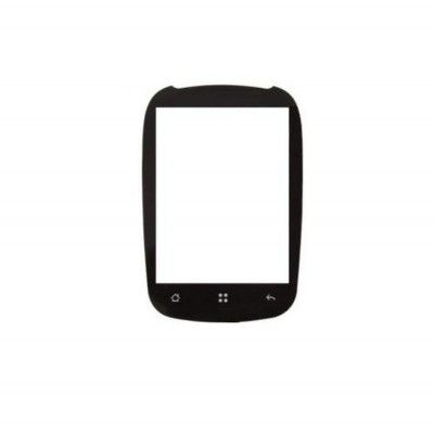 Replacement Front Glass For Micromax A60 Black By - Maxbhi.com