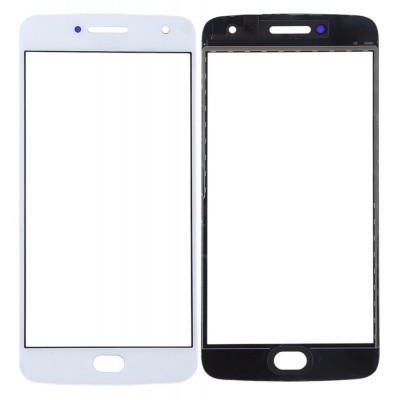 Replacement Front Glass For Motorola Moto G5 Plus White By - Maxbhi Com