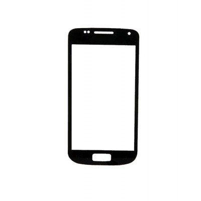 Replacement Front Glass For Samsung Galaxy W I8150 Black By - Maxbhi.com