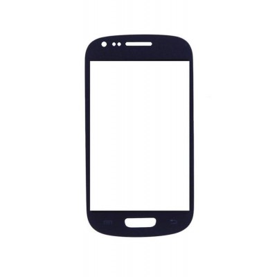 Replacement Front Glass For Samsung I8200 Galaxy S Iii Mini Value Edition Black By - Maxbhi.com